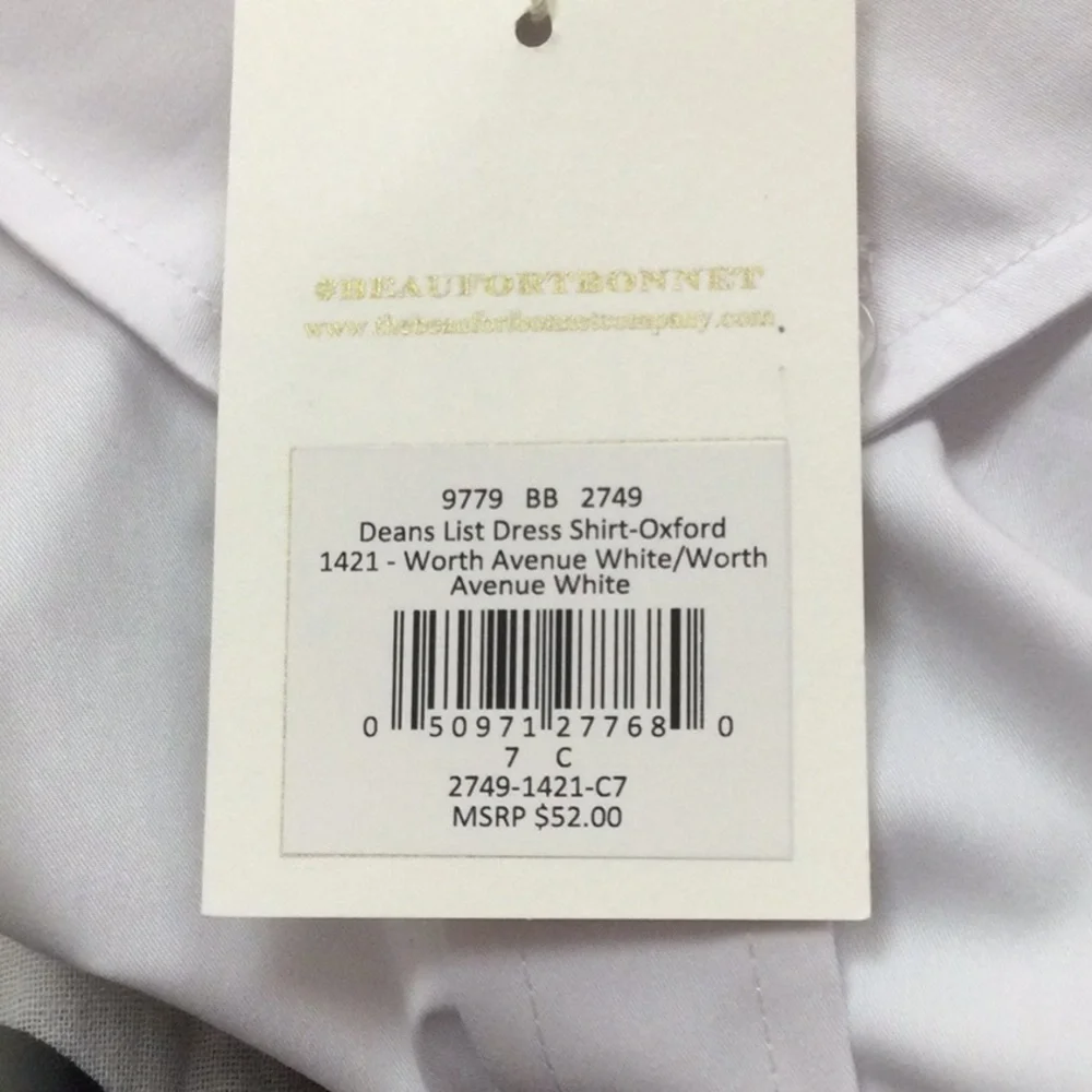 Classic White Button-Down Kids Shirt